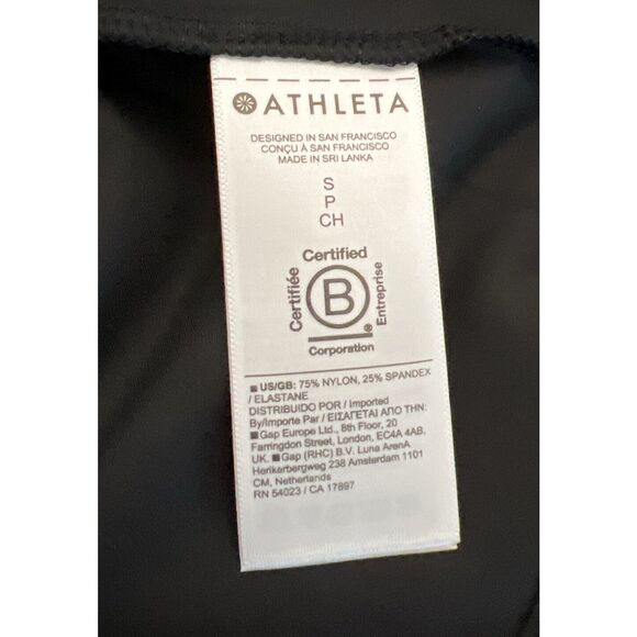 Athleta 534780 Conscious Dress Sz. Small Black w/ Pockets NEW! - Picture 10 of 12